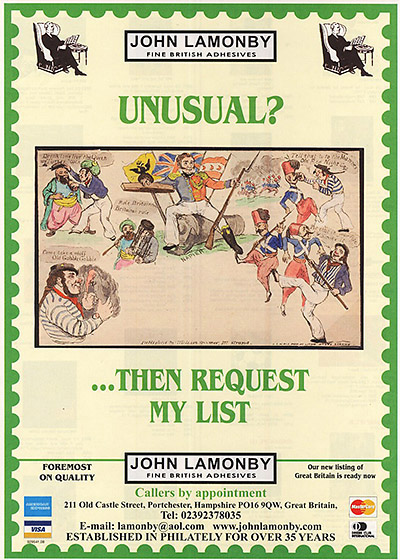 John Lamonby British Stamp Dealer