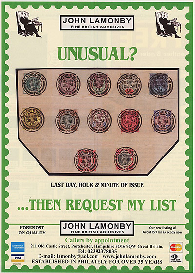 John Lamonby British Stamp Dealer