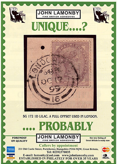 John Lamonby British Stamp Dealer