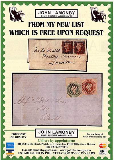 John Lamonby British Stamp Dealer