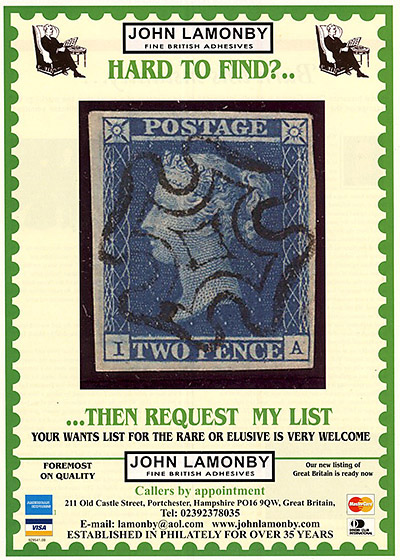 John Lamonby British Stamp Dealer