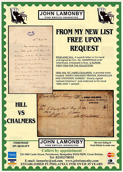 John Lamonby British Stamp Dealer