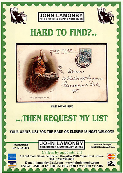 John Lamonby British Stamp Dealer