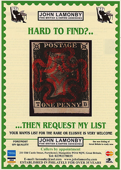 John Lamonby British Stamp Dealer