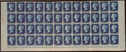 2d blue of 1840